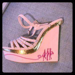 Pink/Gold Wedges